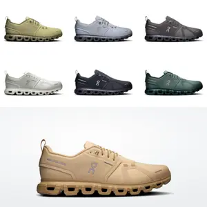 ON Men's Cloud 6 Waterproof Shoes - Comfortable Fit & Versatile for Daily Use and Various Activities - Plain Design