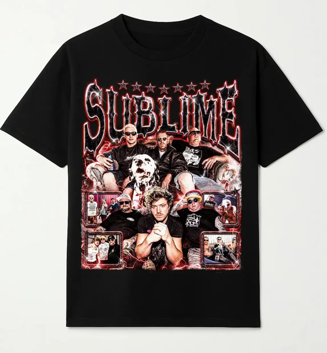 Sublime Band Art Bootleg 2026 Album T-Shirt, Best Gift For Fans Tee, Graphic Tee Tops Underwear Crewneck Menswear T Shirt Streetwear