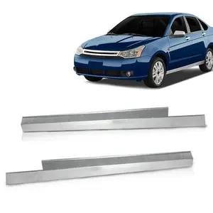 Fit For 2008-2011 Ford Focus 4-Door Slip-on Rocker Panel Left & Right Side