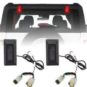 SUNPIE Rear Window ABS-Plastic LED Brake Light for 2021-2026 Ford Bronco (2Pcs/Set)