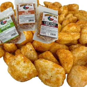 Mikey V's Gator Toes Garlic Parmsean - Ranch- Spicy - Moroccan - Buffalo Wing - Dill Pickle - Chile Lime - White Cheddar - BBQ- Jalapeño Cheddar- Loco Spice flavors Snack Spicy Crispy Crunchy