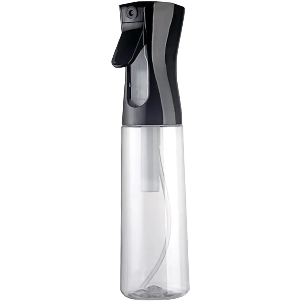 Continuous Spray Bottle – Ultra Fine Continuous Water Mister for Hairstyling, Cleaning, Plants & Skin Care (10.1 Ounce) (Black) Hand Plastic Tool