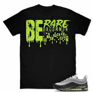 Be Rare Drip Neon Sneaker Shirt – Air Max 97 Match Tee – Streetwear Statement Graphic