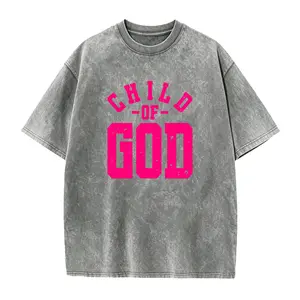 Of God Christian Faith T-Shirt for Men & Women - Bold Hot Pink Religious Tee with Verse Design, 220GSM Pure, Unisex Casual Church Wear, Year-Round Spiritual Apparel