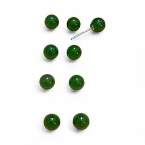 Stud Earrings | Natural Crystal | 6mm - 8mm