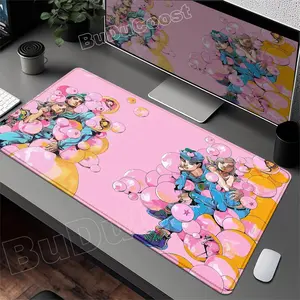 JoJo's Bizarre Adventure Funny Anime Mouse Pad, Joseph Joestar Large Lock Edge Desk Mat, 80×30cm Non-Slip Rubber Gaming Keyboard Accessories for PC & Laptop
