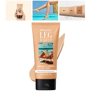 Lakerain Airbrush Effect On Legs Leg Makeup Cream Flawless Body Makeup Light Easy Application Flawless Looking Legs Water Resistant Transfer Proof Lotion