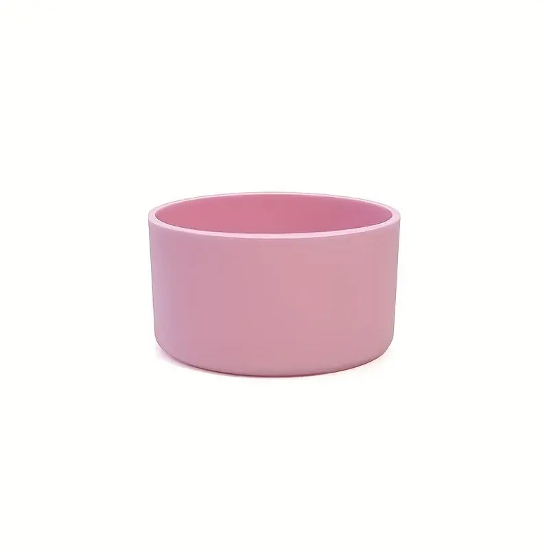 Silicone Water Bottle Boot, Compatible with 20/30/40oz or 12-24oz More Bottles with 2.95in Bottom, Anti-Slip Protective Sleeve for Water Bottle, Candy Color Series Protects Cup Accessories, Drink protectors
