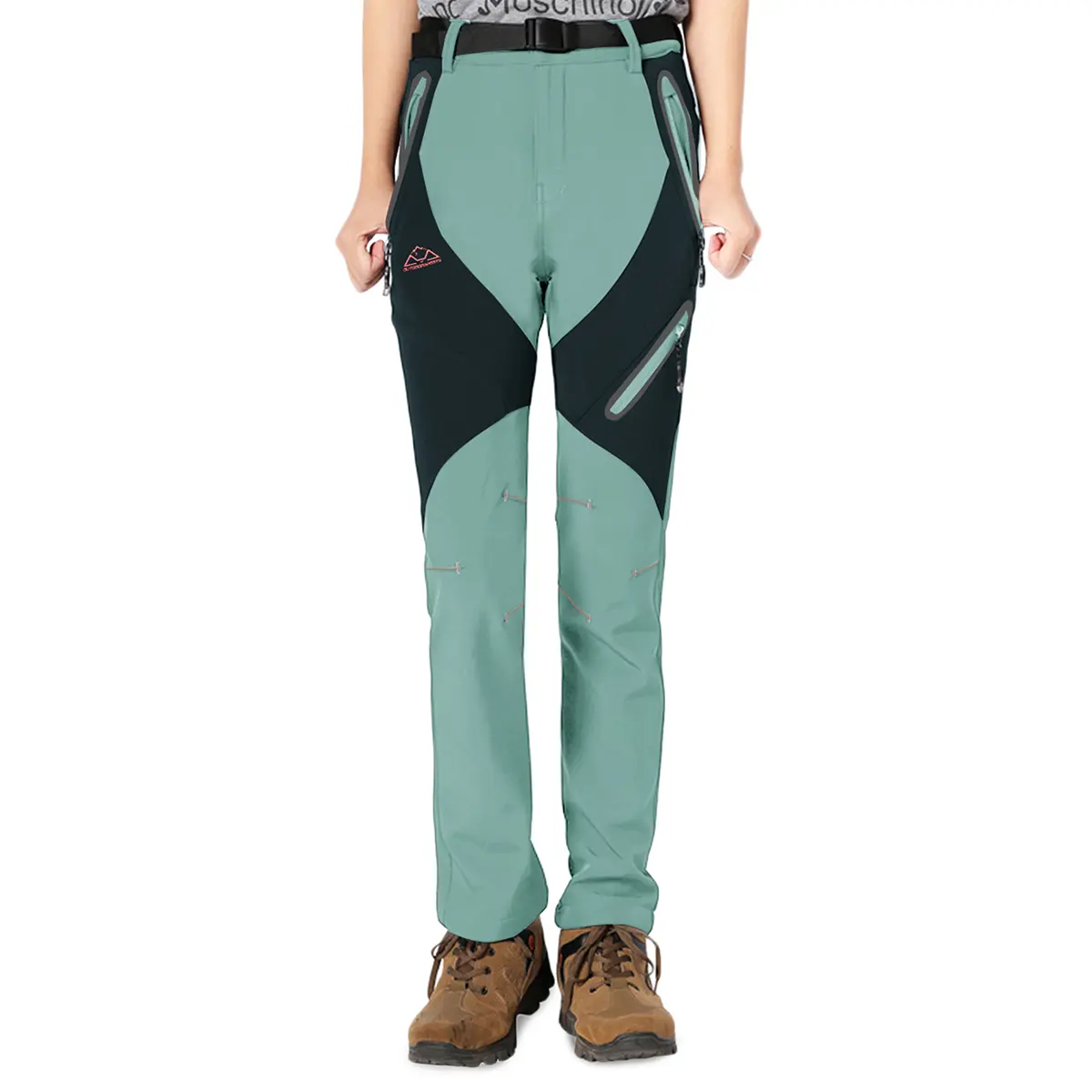 YSENTO Womens Winter Outdoor Work Pants Insulated Snow Pants Water Resistant Trousers Thermal  Ladies Windproof Warm Softshell Hiking Fishing Ski Pants Womenswear Bottom Basic