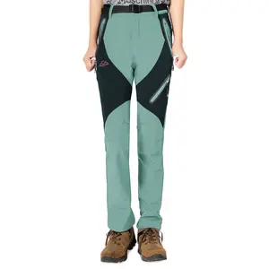 YSENTO Womens Winter Outdoor Work Pants Insulated Snow Pants Water Resistant Trousers Thermal  Ladies Windproof Warm Softshell Hiking Fishing Ski Pants Womenswear Bottom Basic
