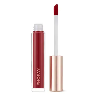 PHOFAY All-Day Wear Lip Gloss: Non-Sticky, Hydrating Formula with Plumping Effect, Waterproof & Transfer-Proof for Long-Lasting, Vegan & Cruelty-Free, Perfect Gift for Dates and Daily Use