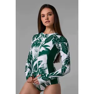 Women's Escalante Long Sleeve Swimsuit | Eden Colorblock