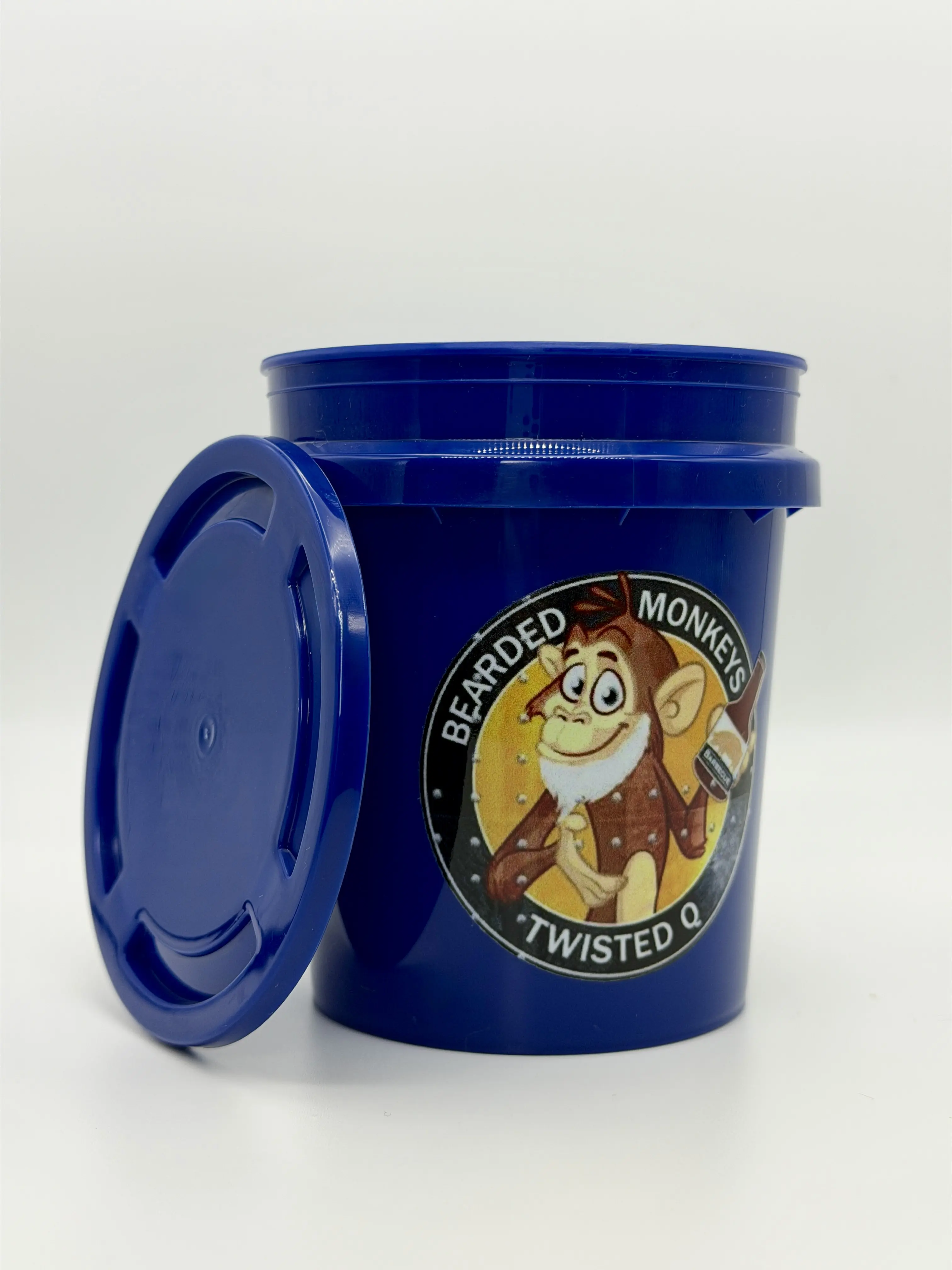 Bearded Monkey Twisted Q BBQ Team Mini Bucket