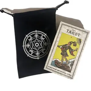 Standard Size Beginner Tarot with Guidebook & Pouch Tarot Deck with Meanings tarot--card affordable classic original card deck