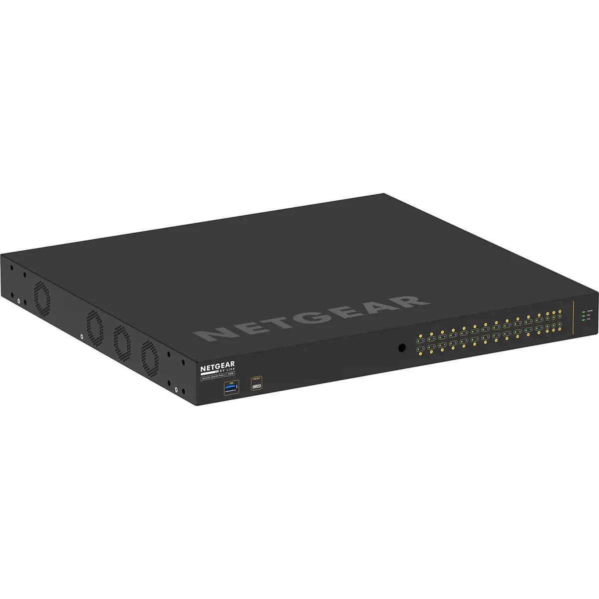Netgear AV Line M4250-26G4F-POE++ 24-Port 1440W PoE++ Gigabit Ethernet Managed Network Switch with 4x SFP Port