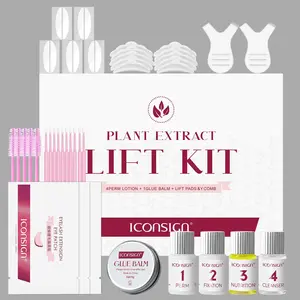 Eyelash Lift & Brow Lamination Kit, 6-8 Weeks Long Lasting Eyelash Eyebrow Curling & Lifting Perm Set for Salon & Home Use, Makeup, Eyebrow Makeup Products