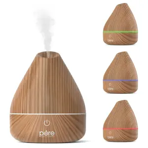 Aromatherapy Oil Diffuser 6.5" Wood - PureSpa