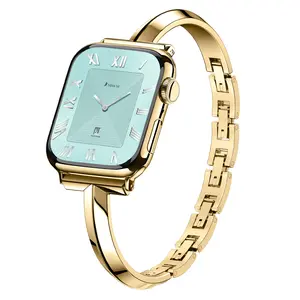 T-Bracelet Band Compatible with Apple Watch Series 11-1 SE Ultra - Stainless Steel Metal Strap Wristband for Women Girl Black Friday