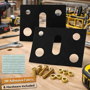 Gas Stove Covers for Samsung Gas Range, Reusable Stove Top Burner Protectors with Cutouts, Non Stick Washable Oven Liner Mats for Gas Burners