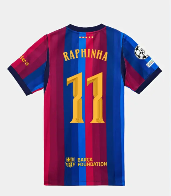 Blue Red Striped Soccer Jersey – Performance Football Shirt for Men Women