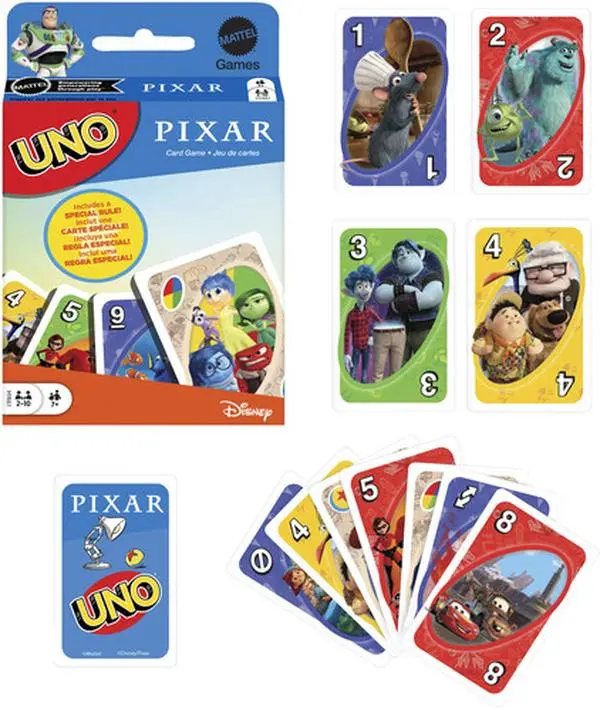 UNO: Pixar  [COLLECTIBLES] Card Game, Table Top Game