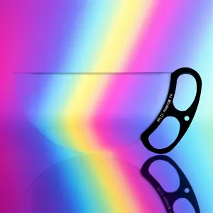 Prism Lens FX Split Phantom FX Filter | Handheld Motion Blur & Split Refraction Tool | For DSLR, Mirrorless & Cinema Lenses | 1/4-20 Threaded Mount Handle