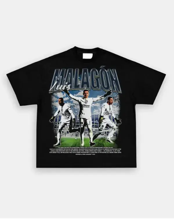 Luis Malagon Tee, Graphic Sport T-shirt, Vintage Soccer Player Shirt ,Playoffs,Y2k , Soccer Apparel , Gift For Soccer Fans, Gift For him