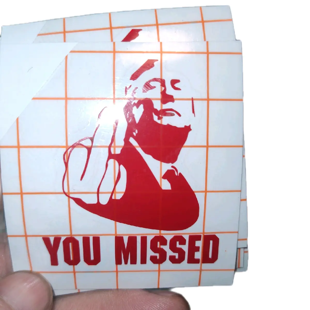 Donald Trump Car/Truck Decal - You Missed