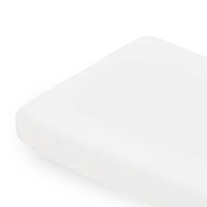 Cotton Muslin Changing Pad Cover - White