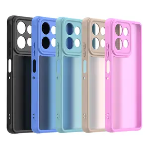 For Motorola Moto G Power 2025 / G Power 2026 Color Magnetic Translucent Matte Hybrid Gradient Transparent Soft TPU Clear Skin Cover Case  Protection Case with Secure Fit