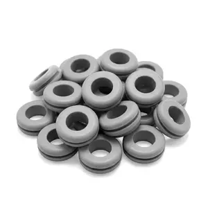 Fermentaholics Gray Airlock Fermentation Replacement Grommets for Fermenter Lid – 20 Pack: Grommet Fits 1/2 Inch Hole, For Standard 3/8 in Airlocks, Beer, Wine, Cider, Mead, Fermented Foods, & More