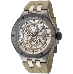 Edox Men's Delfin The Original 43mm Automatic Watch 85303-357GNCAV-VONB