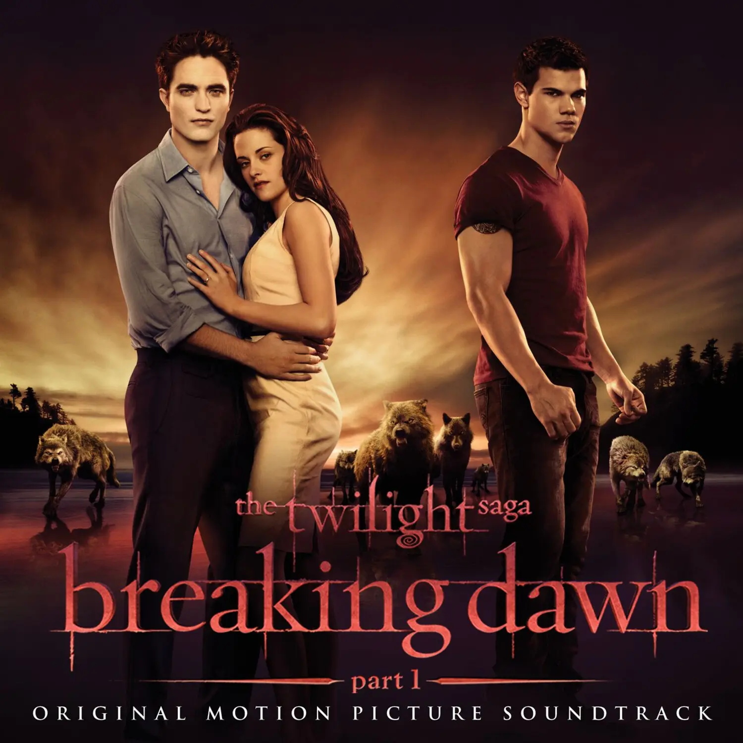 Various Artists - The Twilight Saga: Breaking Dawn - Part 1 (Original Soundtrack)  [VINYL RECORD - LP] Colored Vinyl, Ltd Ed, Red, Albums On Vinyl, Music Vinyl