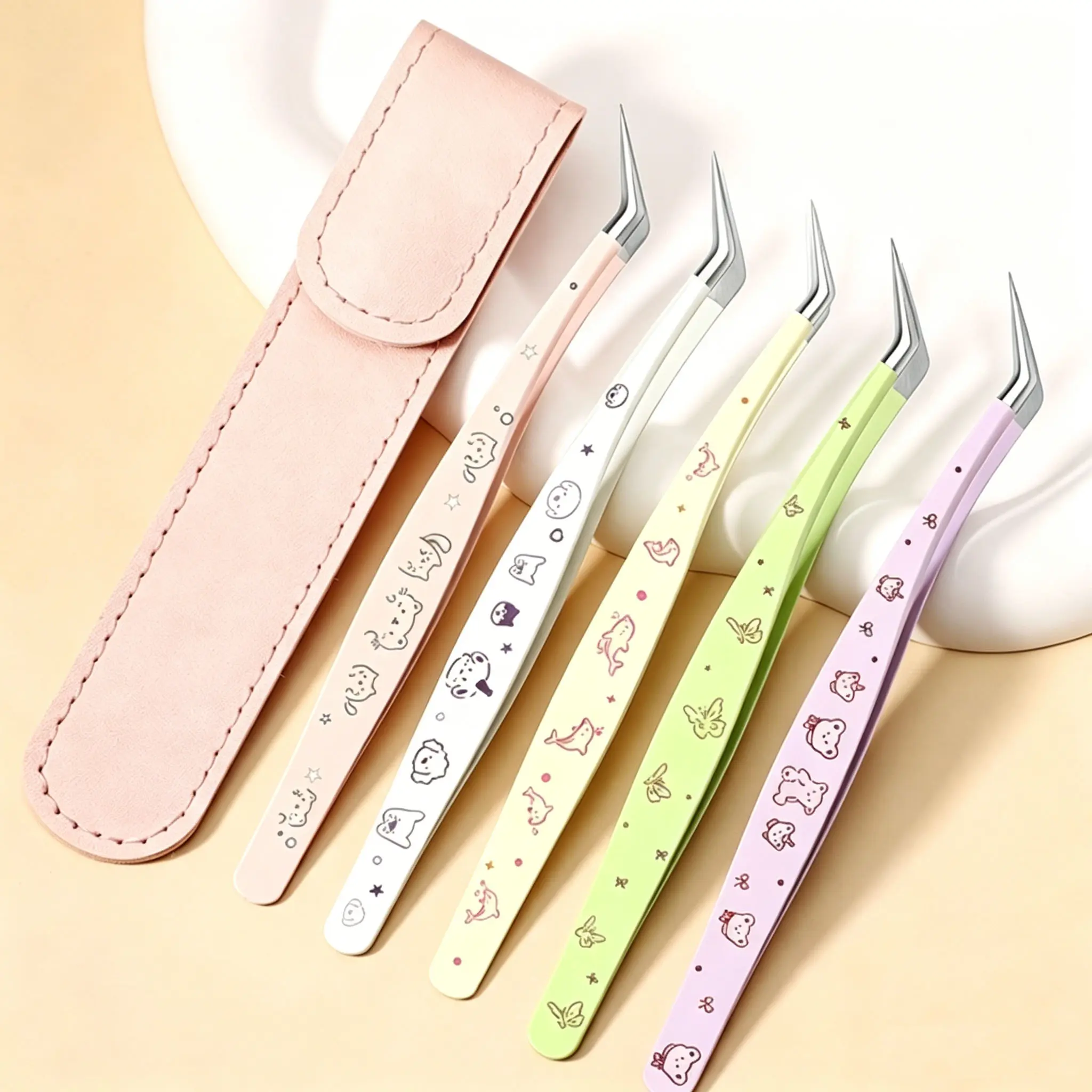 Stainless Steel Ultra-Fine Tip Precision Tweezers - DIY Crafts, Scrapbooking & Stamping Tools for Adults, Scrapbooking Ideas, Sticker Placement, Yellow Dolphin Vintage Book Projects