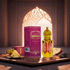 Arabian Women's Perfume, Oriental Floral Scent, Apple Pineapple Musk, Long-Lasting Fragrance, High Quality Fragrance, Great Holiday Gift, Alcohol-Free, Portable Packaging