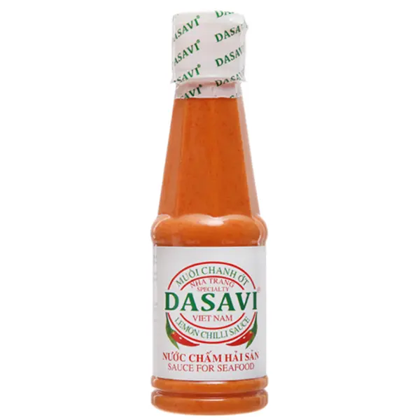 Dasavi Red Chili Sauce, 9.2oz Refrigerated Flavorful Seafood Dip, Staples & Cooking Essentials Cooking Sauce