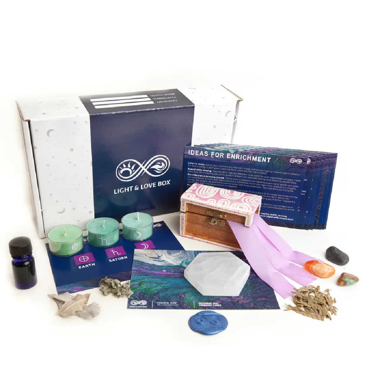 Manifest PEACE Ritual Box Transformational Adventure