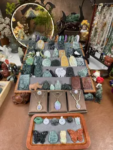 【live order】Original Natural Carved Agate Jade Bracelet Pendant for Live order