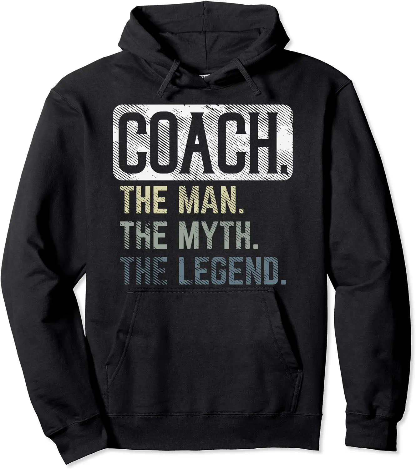 Coach Man Myth Legend Basketball PE Soccer Football Men Gift Pullover Hoodie - Ashleyan Shop 36B0855GBC5Y
