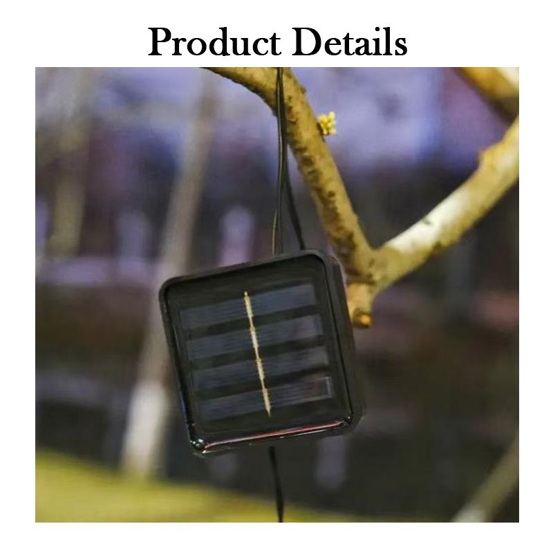 Outdoor string lights, landscape decorative lights 30 lamp heads Solar buried step lights IP44 waterproof street lights, suitable for steps, outdoor garden lights, paths, courtyards and lawns