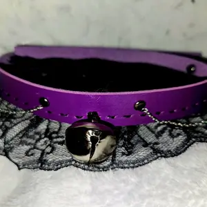 Purple Bell Collar
