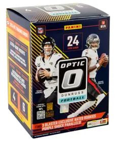 2024 Panini NFL Donruss Optic Football Blaster Box Trading Cards