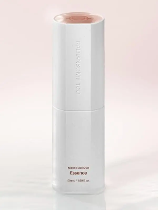 Riman Incellderm RADIANSOME100 Microfluidizer Essence - 1.69 fl oz Lightweight Daily Facial Moisturizer Cream, Hydrating Conditioning Brightening Serum for Restore Nourished Radiant Skin