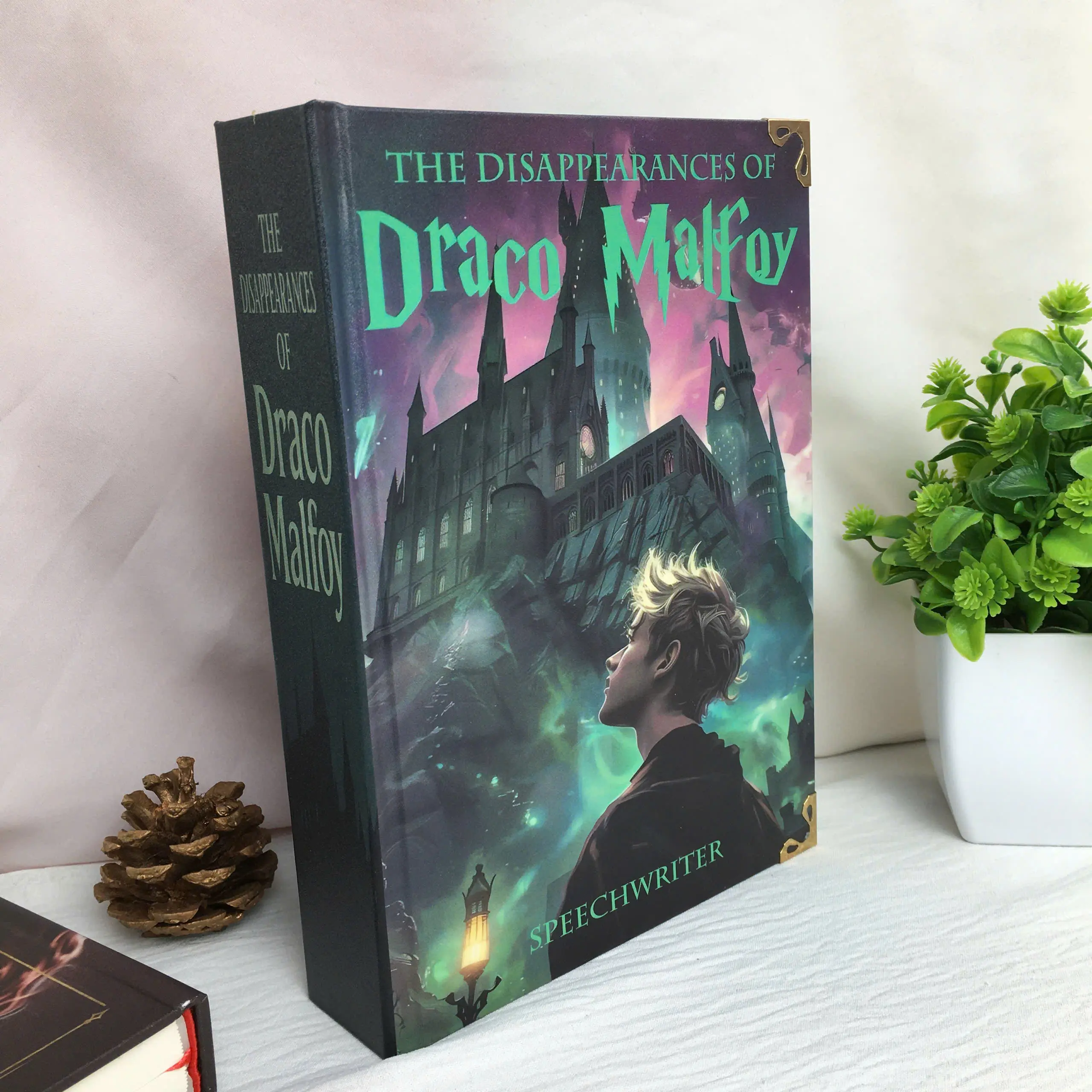 The Disappearances of Draco Malfoy By SpeechWriter Fantasy Romance Hardcover Book Set, Dramione Collector Edition Fanfiction Inspired Novel, Enemies to Lovers Magical Love Story, Gift for Book Lovers