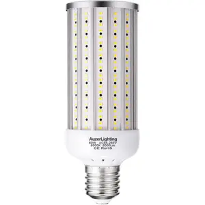 60W LED Corn Light Bulb, Large Mogul E39 Base, 6000-Lumen, 6500K Daylight Cool White,LED Bulb for Factory Warehouse Barn Garage Shopping Mall Supermarket Large Area AC85V-265V