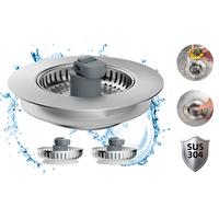 Chrome - with 3 SUS304 Strainers