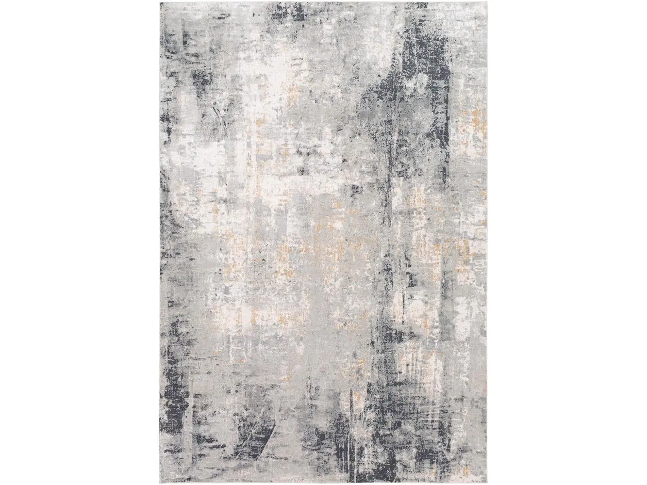 Livabliss MLN2304-710103 Milano Area Rug - 7 ft. 10 in. x 10 ft. 3 in., 60% Viscose, 40% Polyester, Medium Gray, White, Multi-Color Stain-Resistant Living Room Bedroom Rug, Living Room Decorations, Living Room Decor, Medium Pile