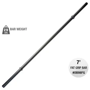 Body-Solid Olympic 7' Bar, Fat Grip