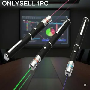 Red Green Blue Purple 500m Laser Pointer with Remote Control High Brightness for Teaching Office Meetings Presentations Star Gazing Outdoor Camping Gift Pet Cat Dog Toy Portable Anti-Slip Safety Design