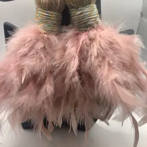 Princess Fluff Earrings - Pink Feathered Design Inspired by a Princess Aesthetic Simple Yet Elegant Versatile Accessory